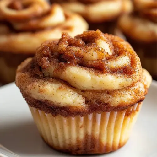 Cinnamon Roll Protein Muffins