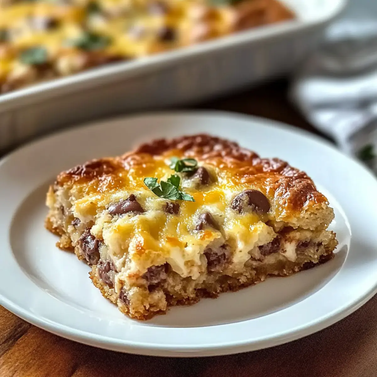Easy Sausage and Egg Casserole
