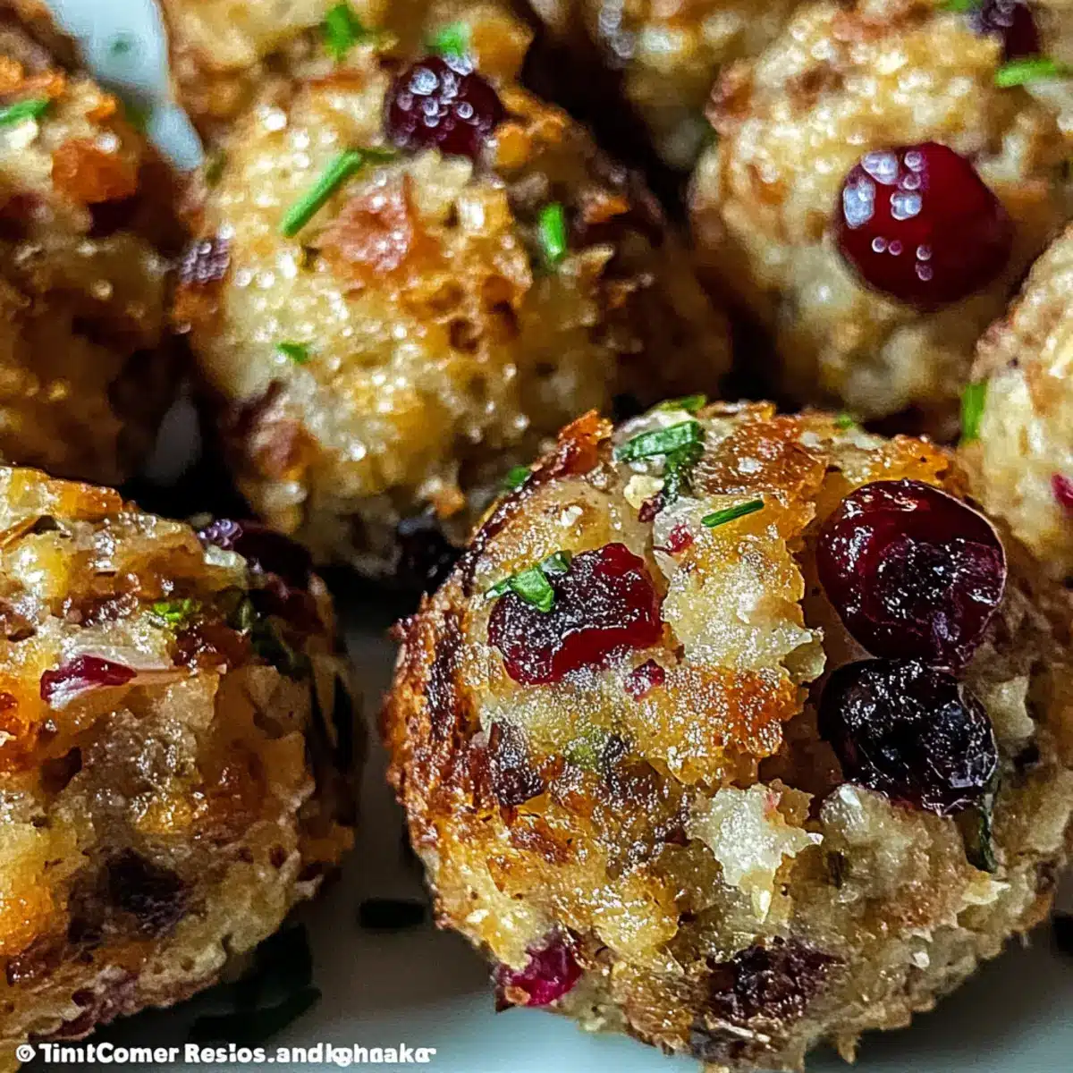 Turkey Stuffing Balls