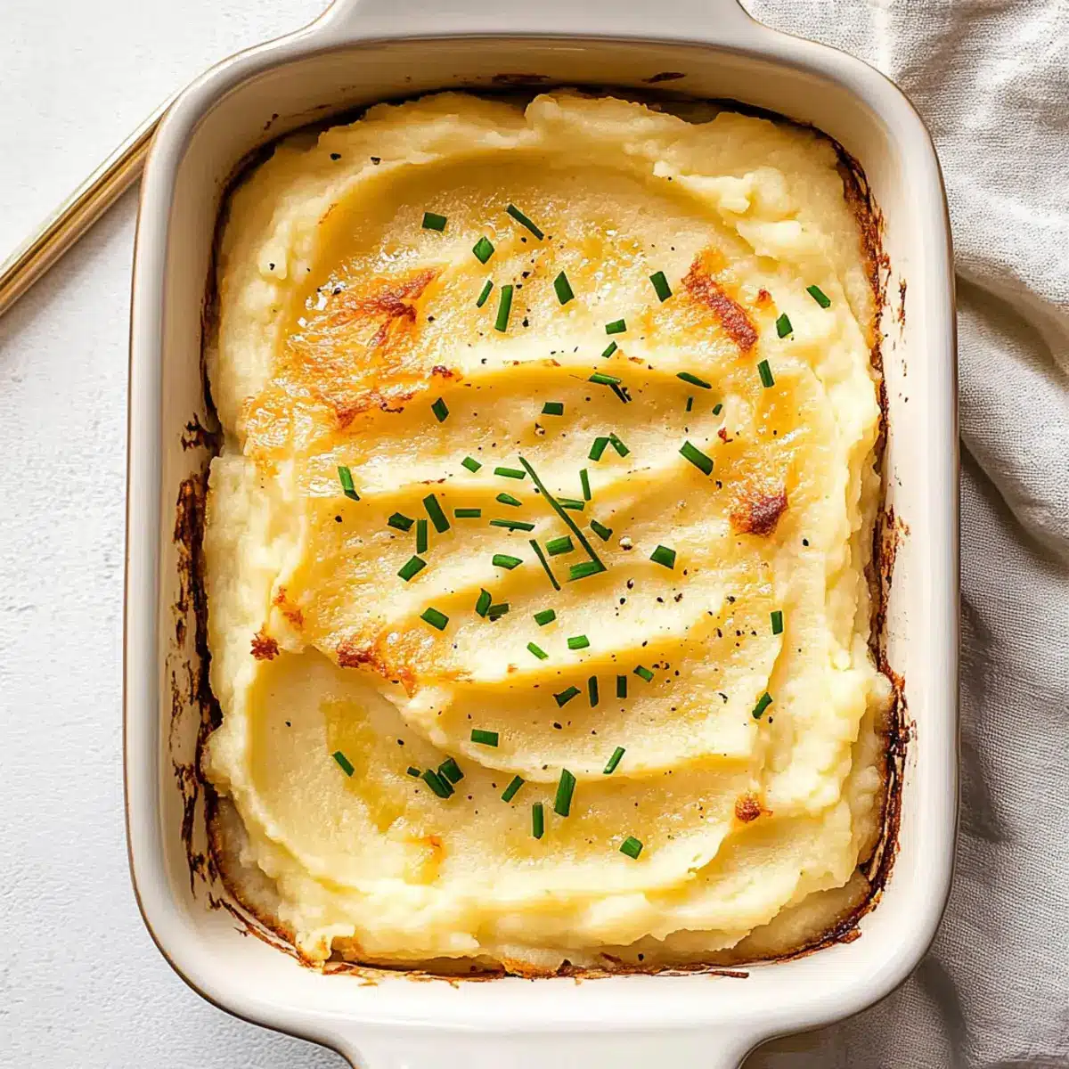Baked Mashed Potatoes