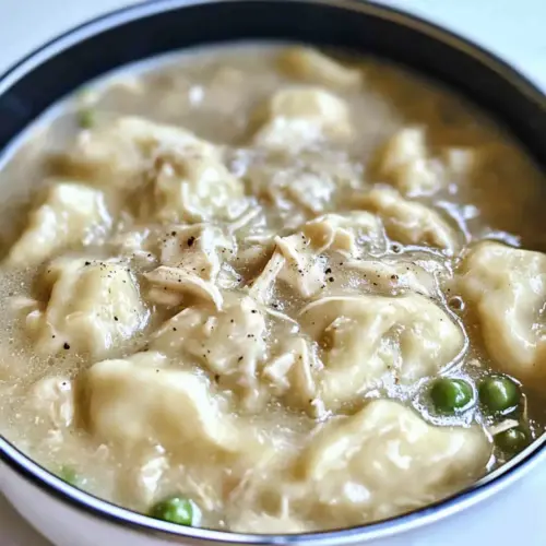 Chicken and Dumplings Recipe