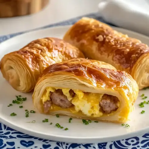 Sausage Egg Breakfast Roll