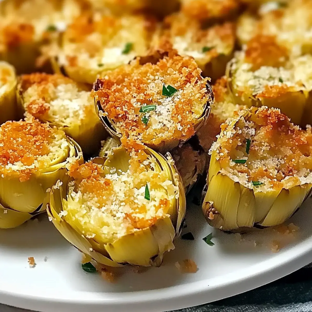 Crispy Parmesan Artichoke