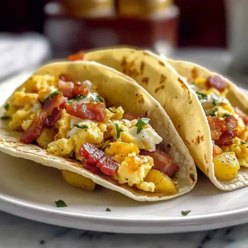 Tasty Baked Breakfast Tacos