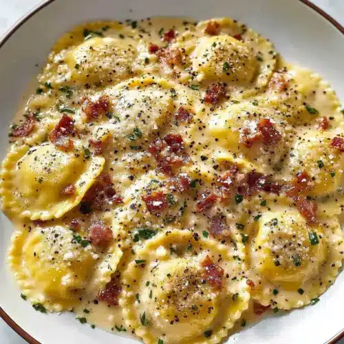 Olive Garden Ravioli Carbonara