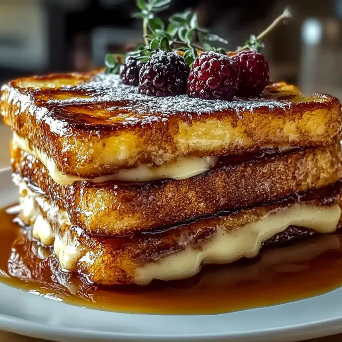 Crème Brûlée French Toast