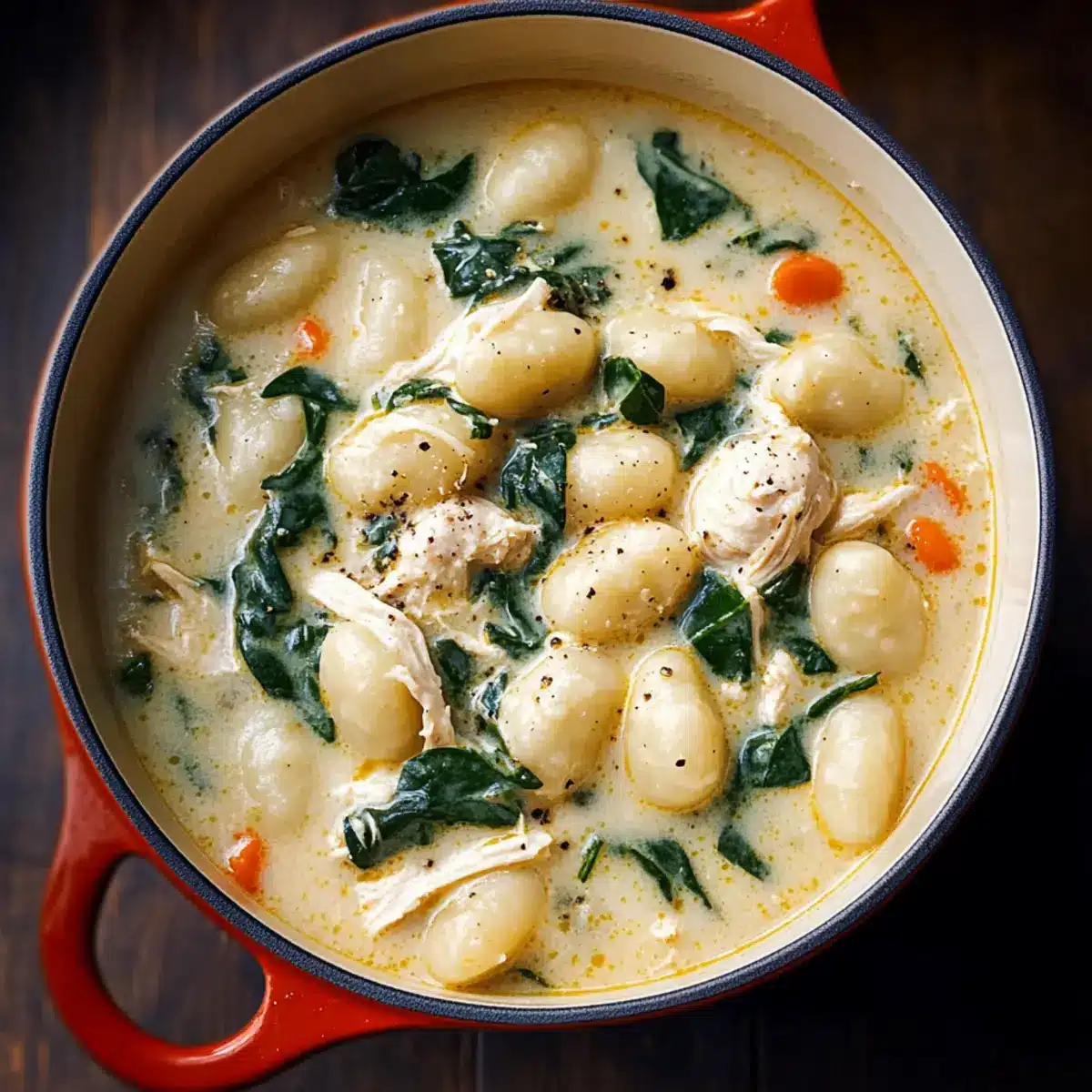 Rotisserie Chicken Gnocchi Soup