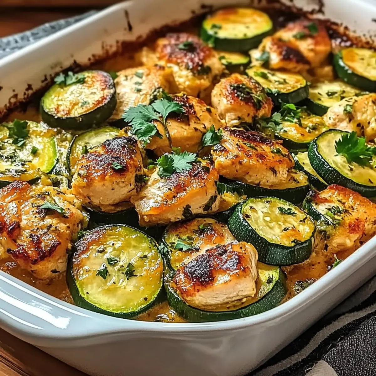 Chicken Zucchini Bake Recipe