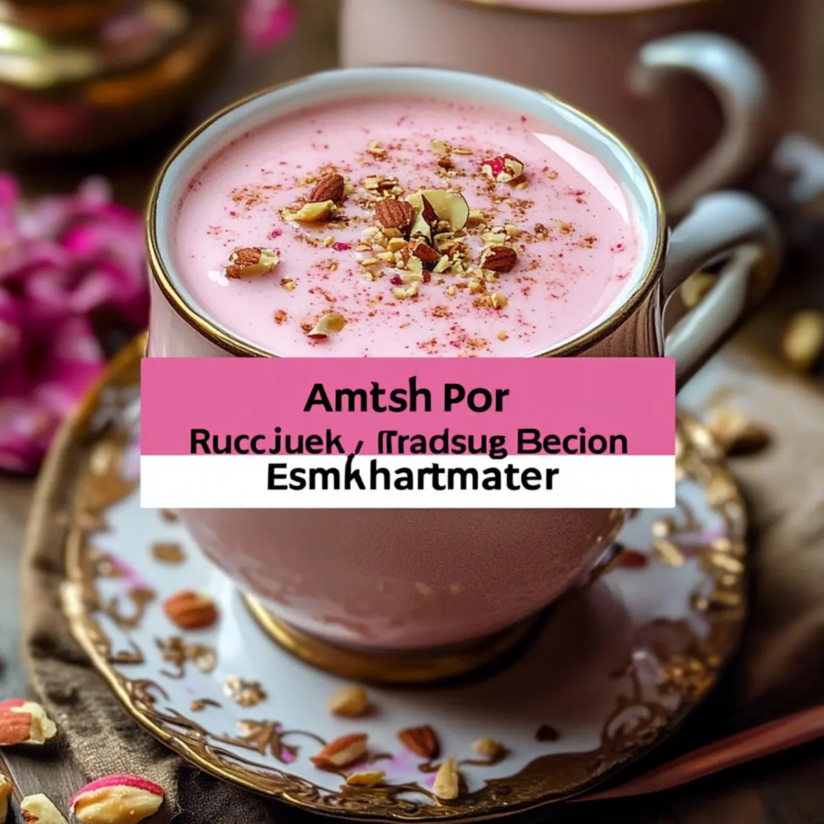 Kashmiri Pink Chai Recipe
