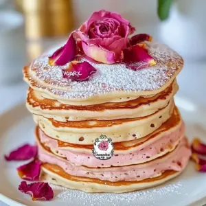 Rose Water Pancakes