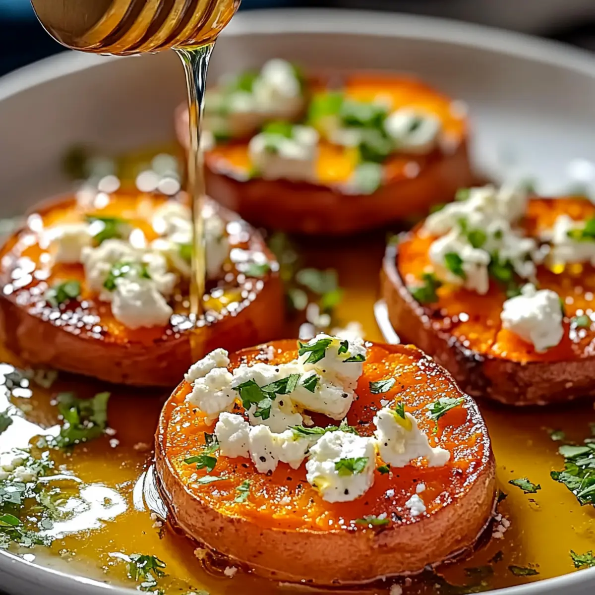 Roasted Sweet Potato Rounds