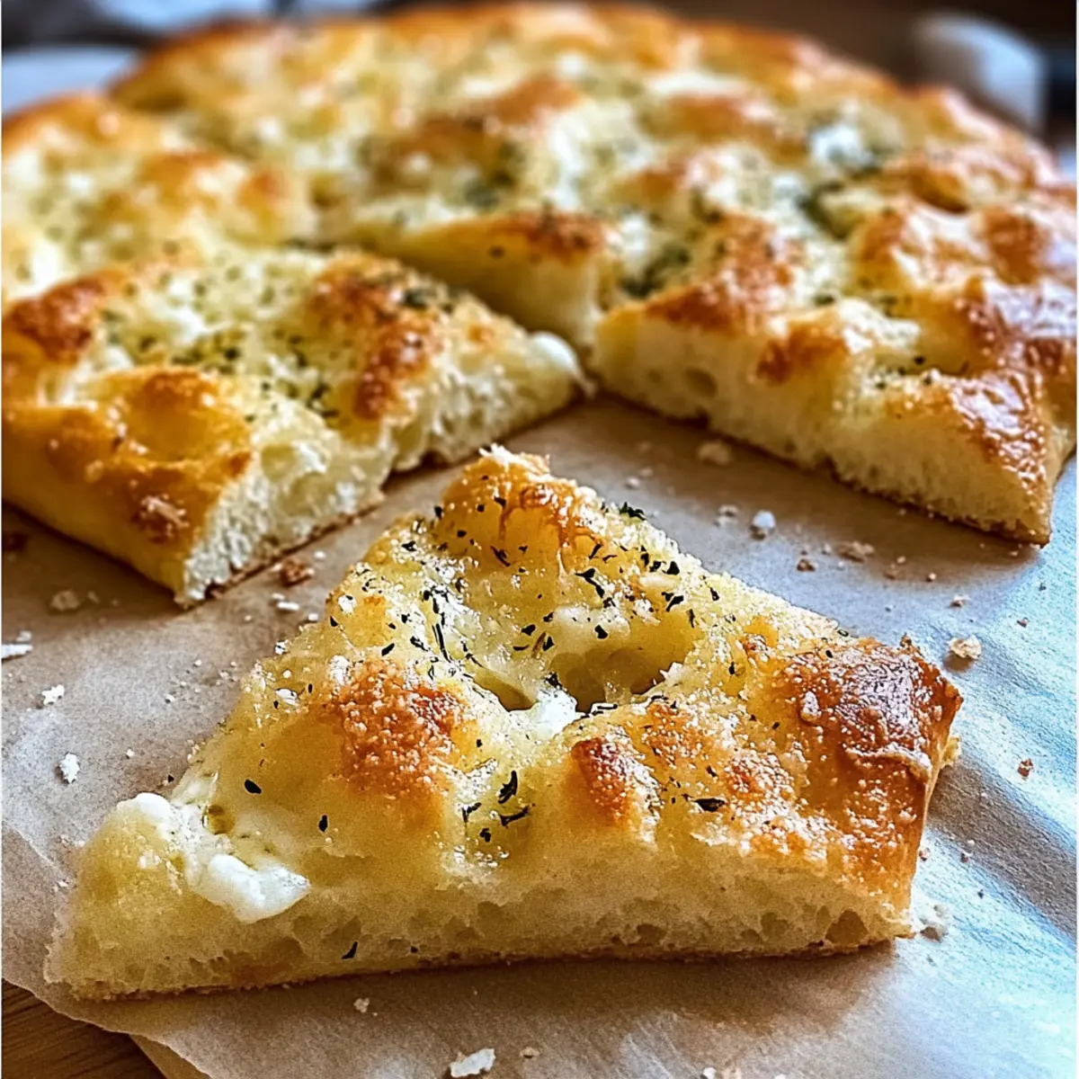 Parmesan Focaccia Bread