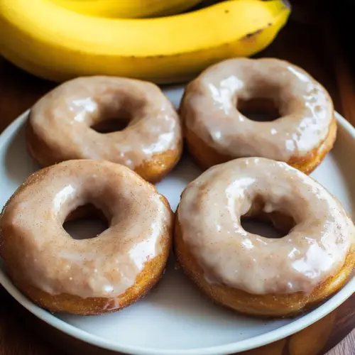 Banana Bread Donuts