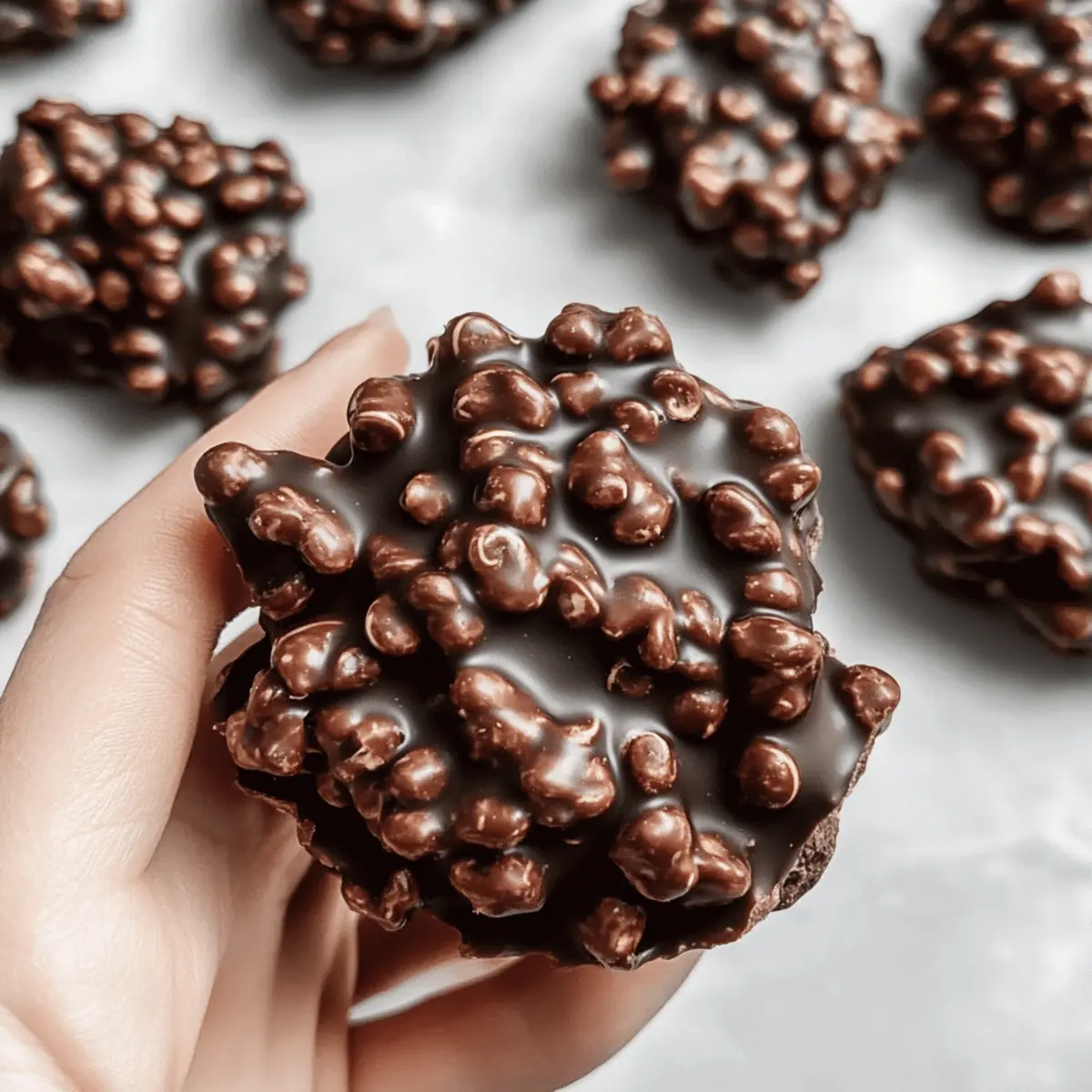 Dark Chocolate Quinoa Crisps