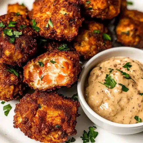 Fried Salmon Croquettes