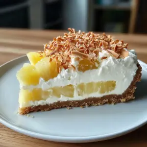 Coconut Pineapple Cheesecake