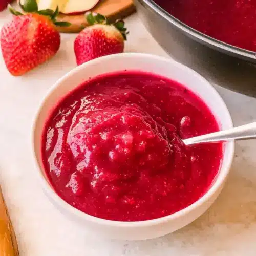 Strawberry Beet Applesauce