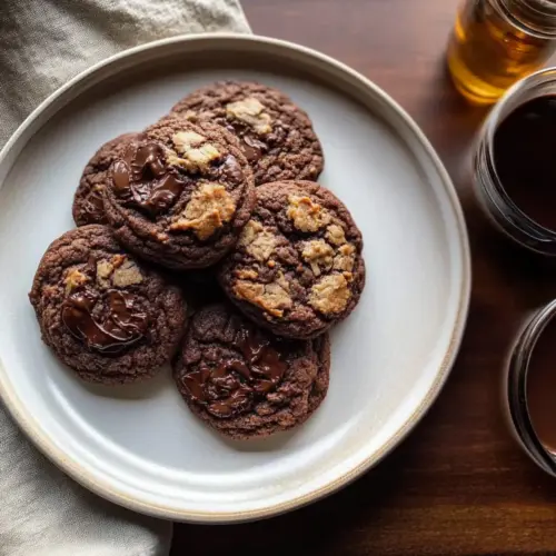 Chocolate Peanut Butter Cookies
