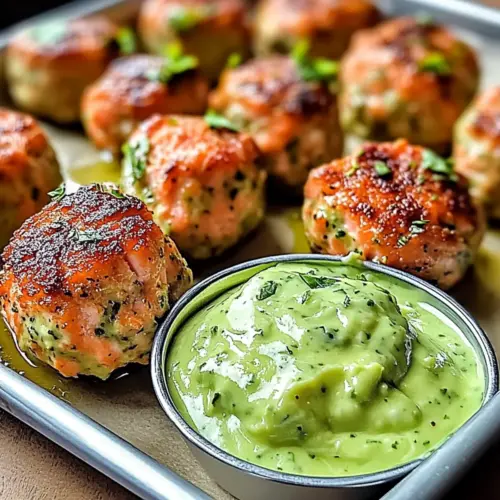 Baked Salmon Meatballs