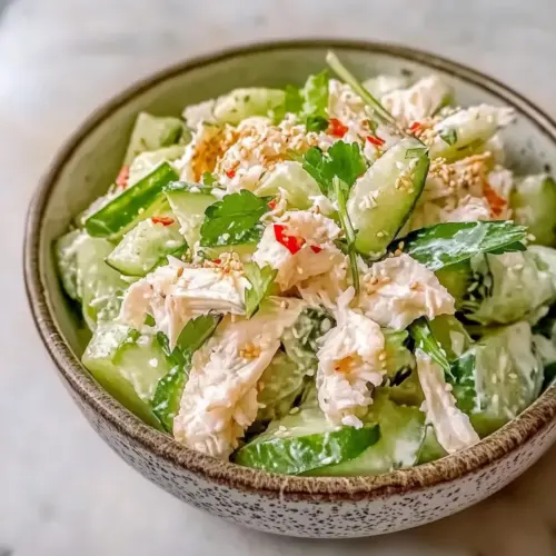 Crab Cucumber Salad