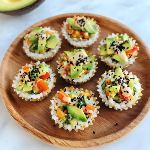 Sushi Cups