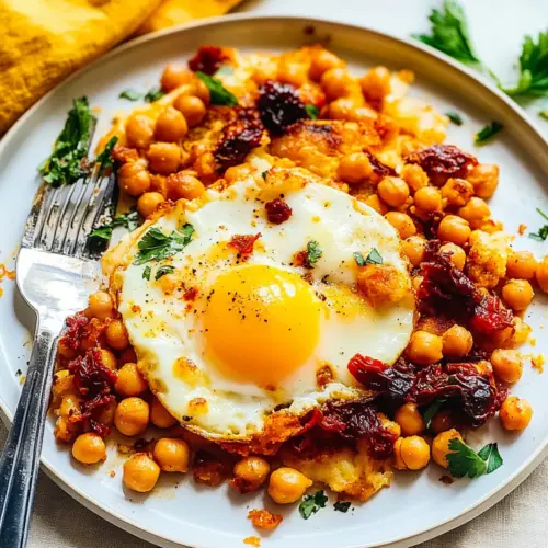 Chickpea Fried Eggs