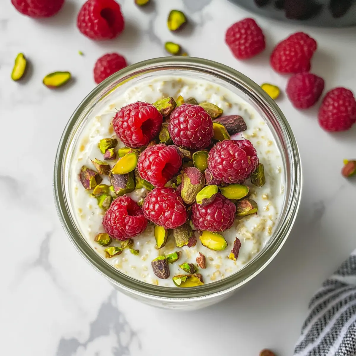 Pistachio Overnight Oats