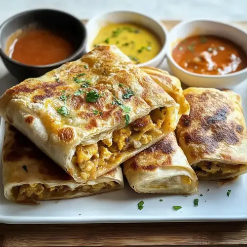 Msmen Filled with Chicken Recipe