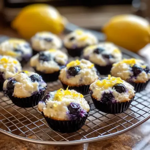 Blueberry Cottage Cheese Bites