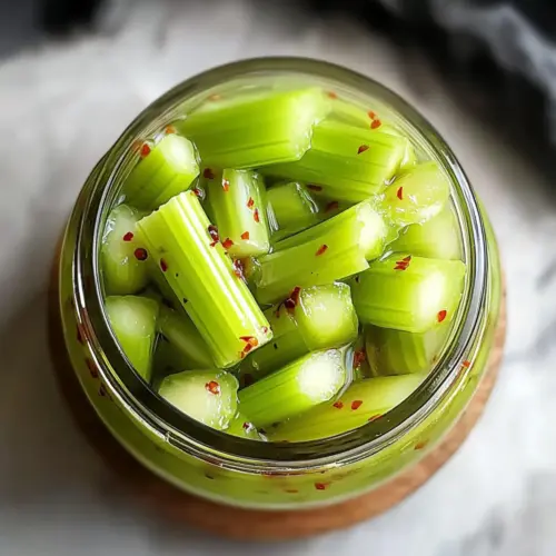 Pickled Celery (Quick and Spicy)