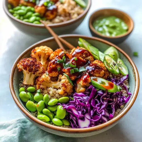 Teriyaki Cauliflower Power Bowls