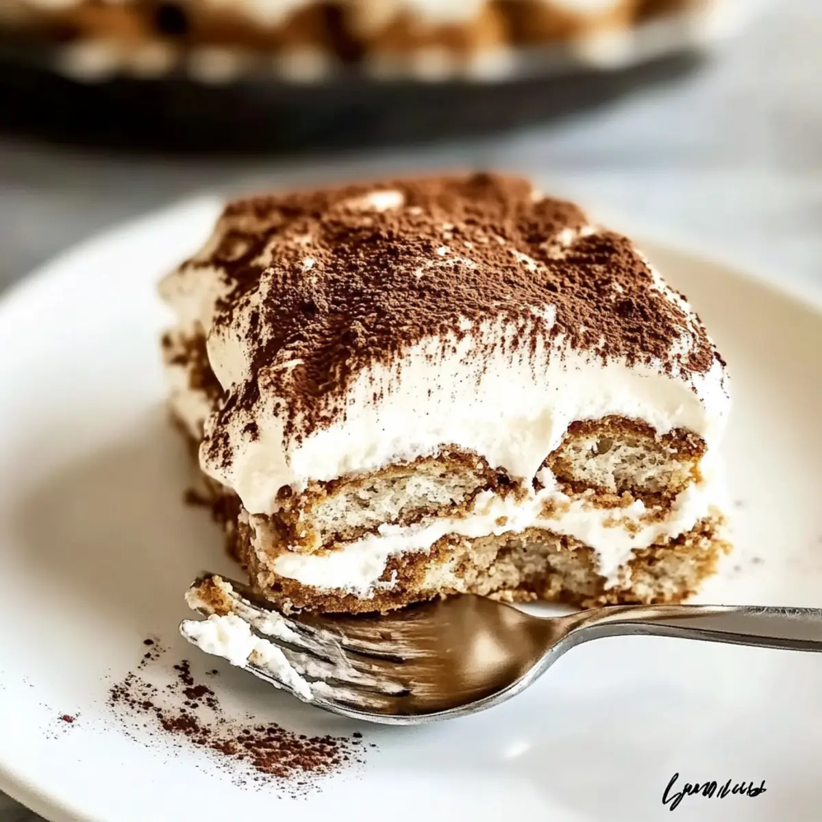 Easy Gingerbread Tiramisu