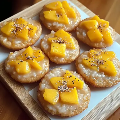 Mango Sticky Rice Cookies