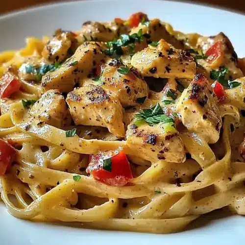 Creamy Cowboy Chicken Linguine