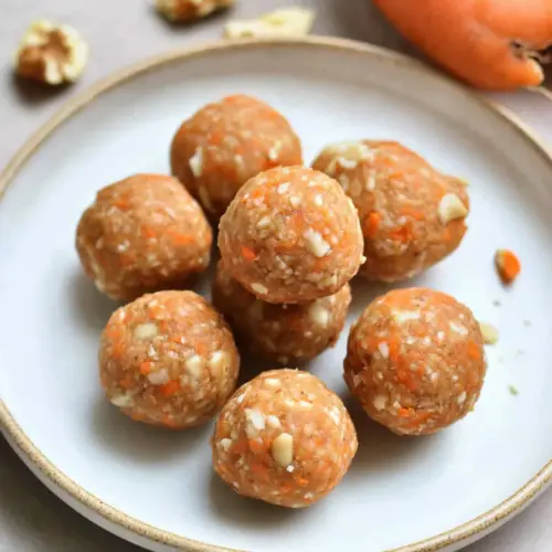 No Bake Carrot Balls