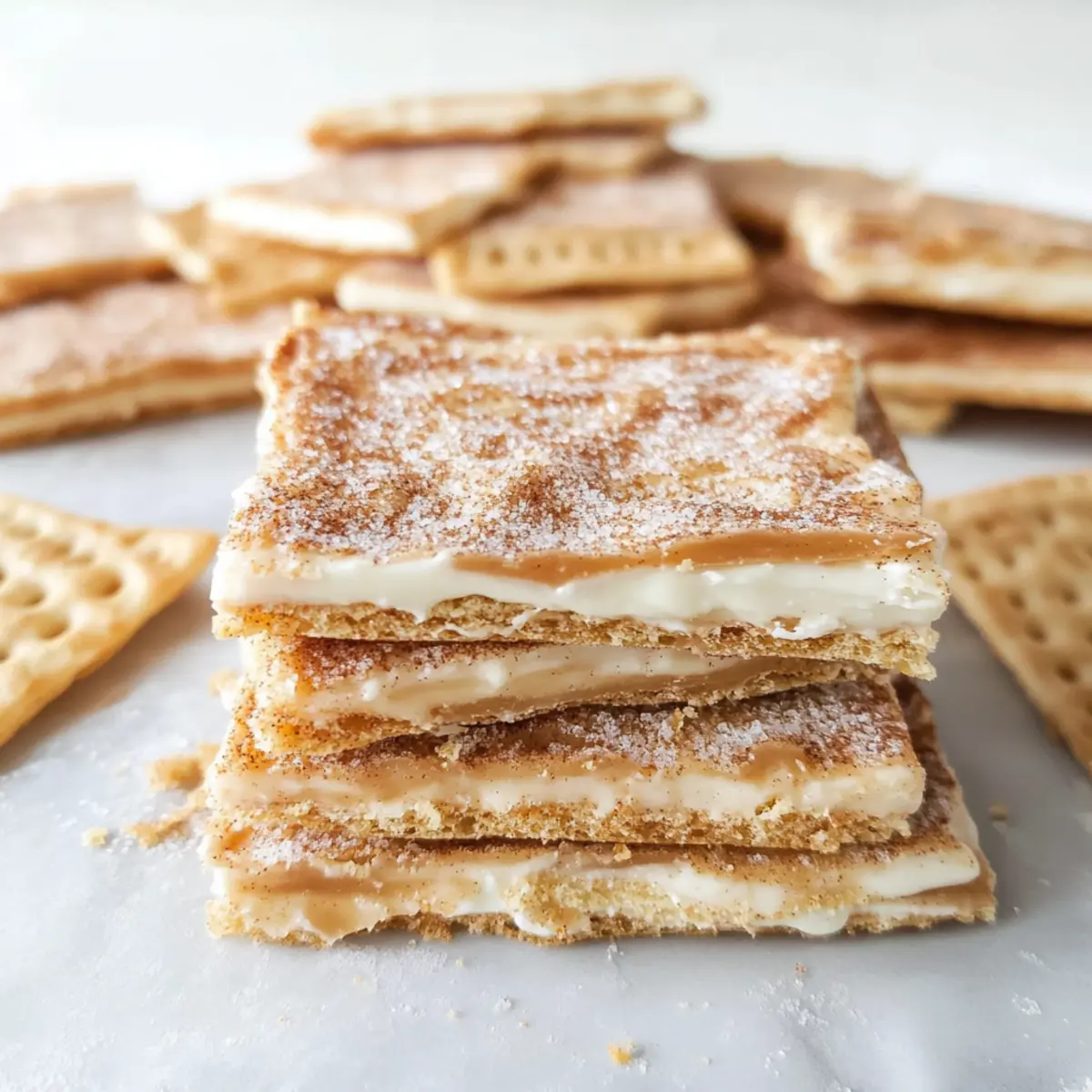 Churro Saltine Toffee