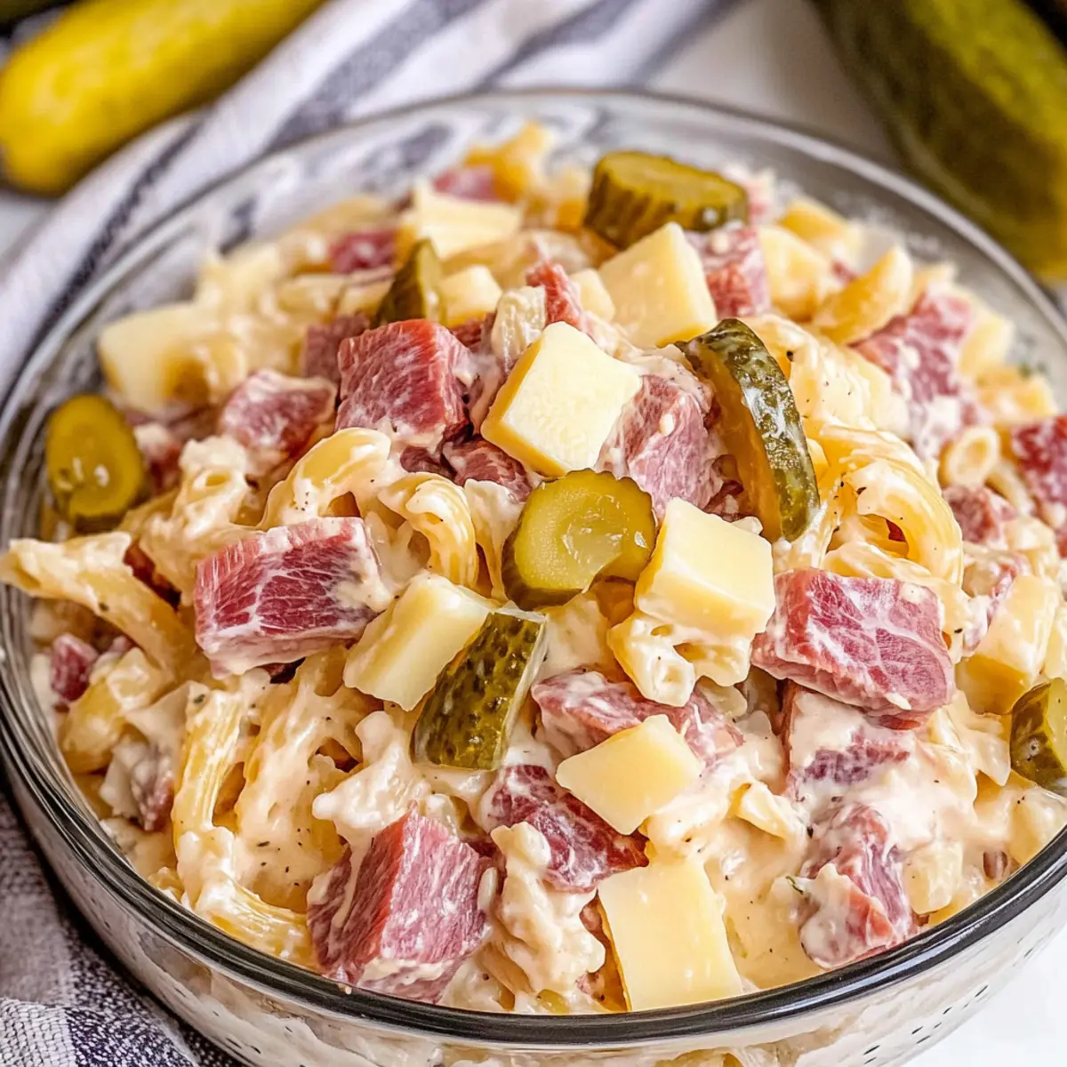 Reuben Pasta Salad