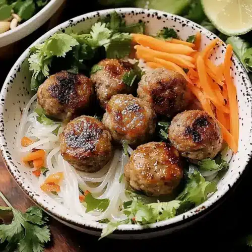 Easy Vietnamese Meatballs
