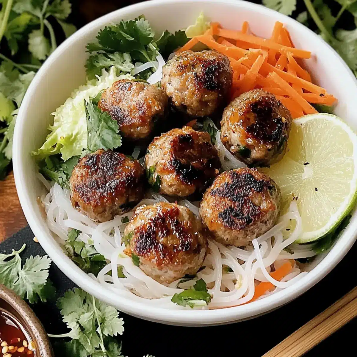Easy Vietnamese Meatballs