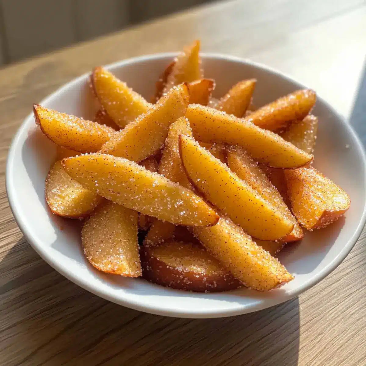 Crispy Air Fryer Apple Fries