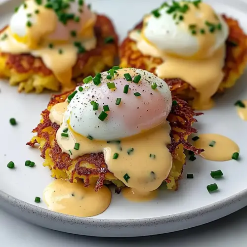 Easy Latke Eggs Benedict