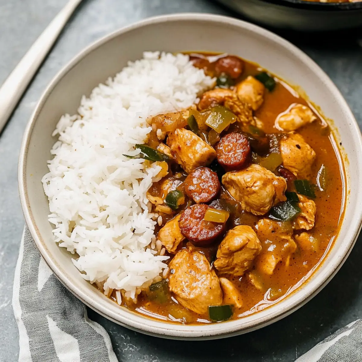 Chicken Étouffée