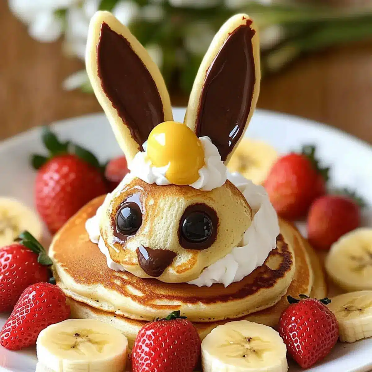 Easter Bunny Pancakes