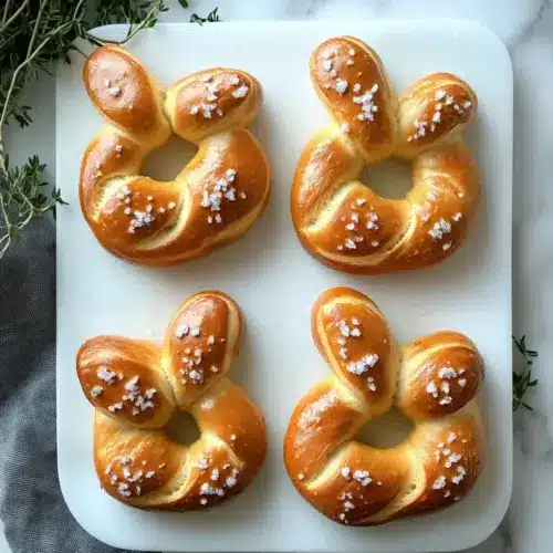 Easter Bunny Soft Pretzels