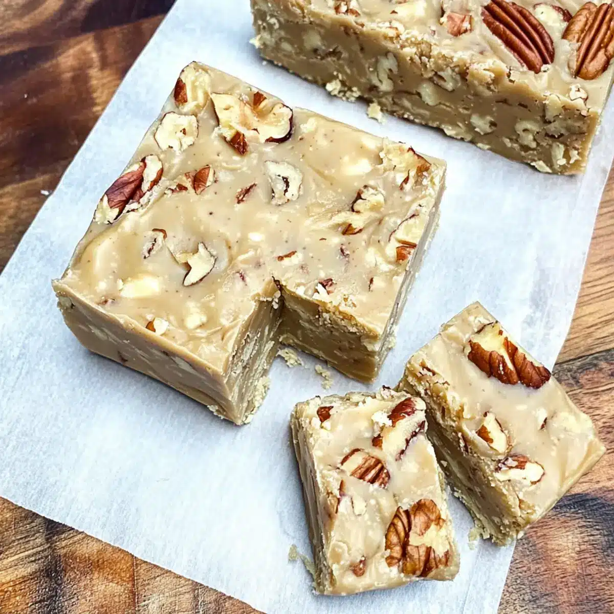 Butter Pecan Fudge