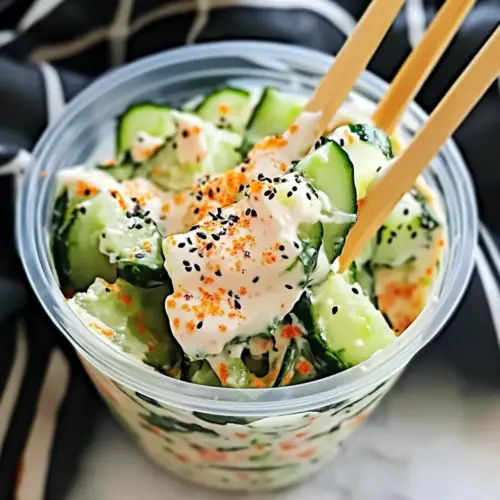 Sushi Cucumber Salad